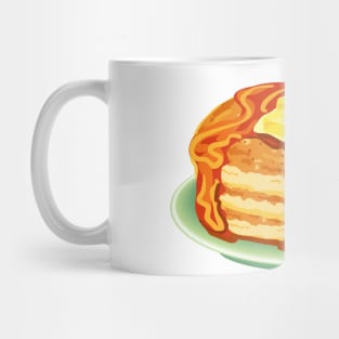 Cute Pancake Breakfast Mug